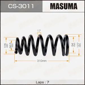 MASUMA CS3011 Пружина передняя Mitsubishi L200 2.5DI-D 2WD 07-