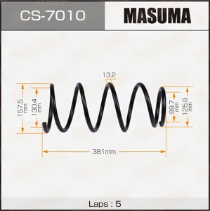 MASUMA CS7010 Пружина  подвески 
