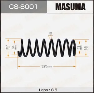 MASUMA CS8001 Пружина  подвески 