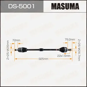 MASUMA DS5001 Вал приводной в сборе