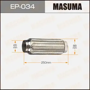 MASUMA EP034 Гофра глушителя (65x250)