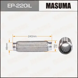 MASUMA EP220IL Гофра глушителя