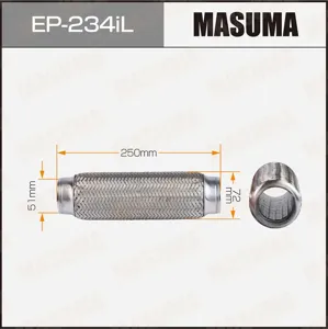 MASUMA EP234IL Гофра глушителя