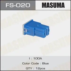 MASUMA FS020 Предохранители 100А (силовой) (мин. 12 шт.)
