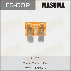 MASUMA FS032 предохранитель 5A коричневый