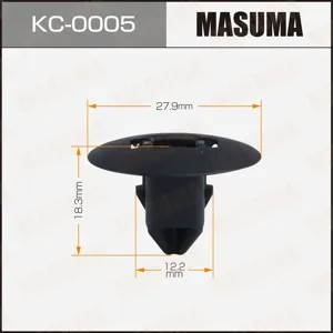 MASUMA KC0005 Клипса крепёжная Geely