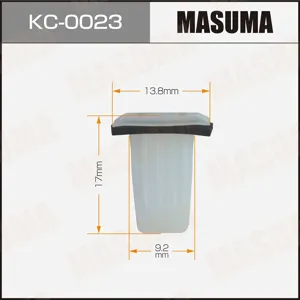 MASUMA KC0023 Клипса (пластиковая крепежная деталь)