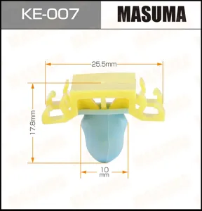 MASUMA KE007 Клипса молдинга 