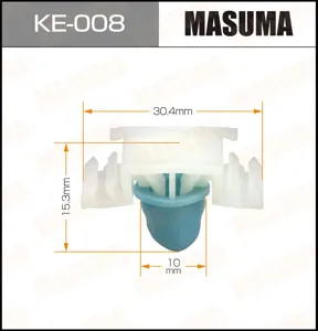MASUMA KE008 Клипса пластиковая крепежная