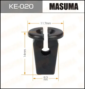 MASUMA KE020 Клипса автомобильная [упаковка 10 штук]