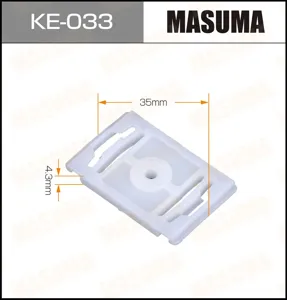 MASUMA KE033 Клипса (в упак. 50 шт.)
