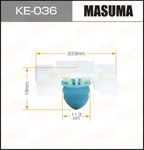 MASUMA KE036 Покер пластм. крепежный