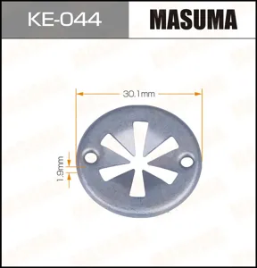 MASUMA KE044 Клипса автомобильная (автокрепеж) 044-ke [уп.50]