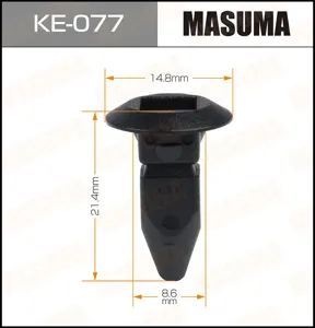 MASUMA KE077 Клипса пласт.