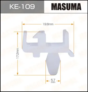 MASUMA KE109 Клипса накладки порога BMW e46.e36