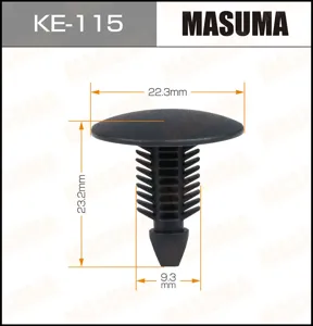 MASUMA KE115 клипса Alfa Romeo 156, Fiat Ducato 01-06
