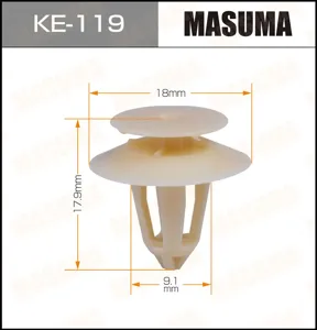 MASUMA KE119 Клипса багажника E32E38E39F06