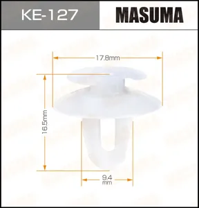 MASUMA KE127 Клипса пластиковая крепежная