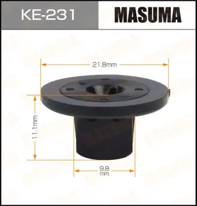 MASUMA KE231 Клипса пластиковая крепежная