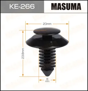 MASUMA KE266 Клипса автомобильная [упаковка 10 штук]