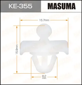MASUMA KE355 Клипса (пластиковая крепежная деталь)