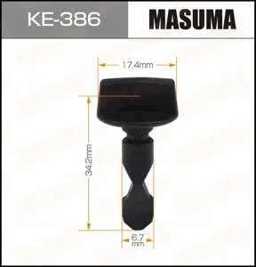 MASUMA KE386 Клипса пластиковая крепежная