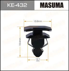 MASUMA KE432 Клипса автомобильная [упаковка 10 штук]