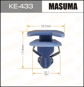 MASUMA KE433 Зажим, молдинг защитная накладка
