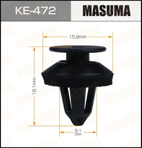 MASUMA KE472 Клипса пластиковая крепежная