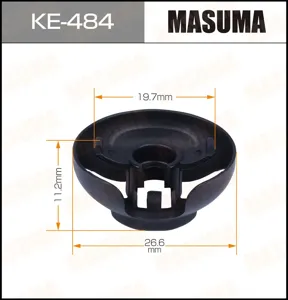 MASUMA KE484 Клипса пластиковая крепежная