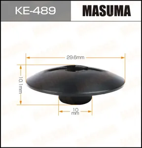 MASUMA KE489 Клипса (пластиковая крепежная деталь)