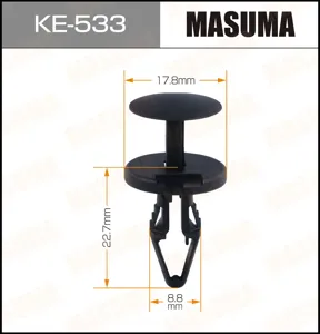 MASUMA KE533 Клипсы на Европейские модели