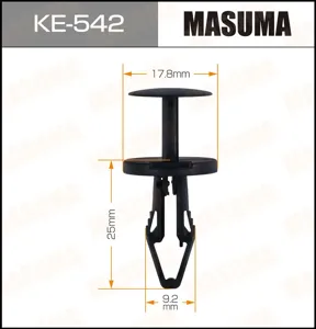 MASUMA KE542 Клипса пластиковая крепежная