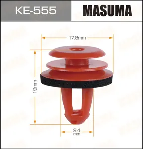 MASUMA KE555 Клипса пластиковая крепежная