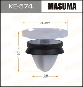 MASUMA KE574 Клипса автомобильная [уп.50]