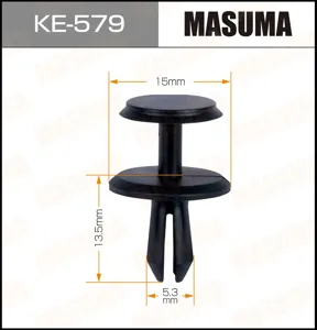 MASUMA KE579 Клипса пластиковая крепежная