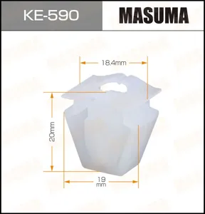 MASUMA KE590 Клипса пластиковая крепежная