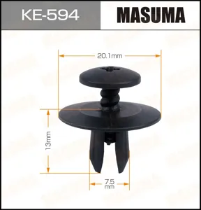MASUMA KE594 Клипса пластиковая крепежная