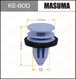 MASUMA KE600 Клипса пластиковая крепежная