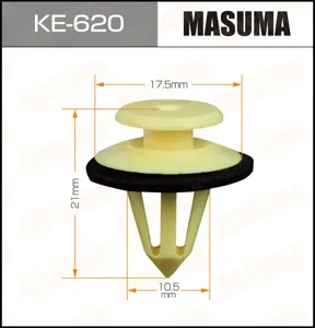 MASUMA KE620 Клипса (пластиковая крепежная деталь)