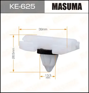 MASUMA KE625 Клипса (пластиковая крепежная деталь)