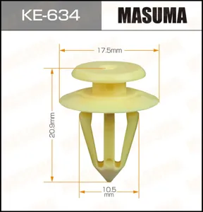 MASUMA KE634 Клипса (пластиковая крепежная деталь)