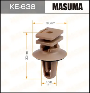 MASUMA KE638 Клипса (пластиковая крепежная деталь)