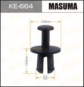 MASUMA KE664 Клипса пластиковая крепежная
