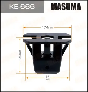 MASUMA KE666 Клипса пластиковая крепежная
