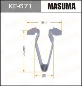 MASUMA KE671 Клипса пластиковая крепежная