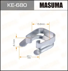 MASUMA KE680 Клипса (пластиковая крепежная деталь)