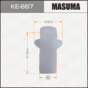 MASUMA KE687 Клипса пластиковая крепежная