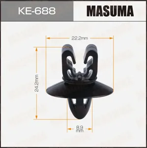 MASUMA KE688 Клипса пластиковая крепежная