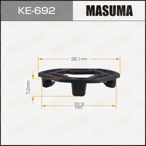MASUMA KE692 Клипса (пластиковая крепежная деталь)